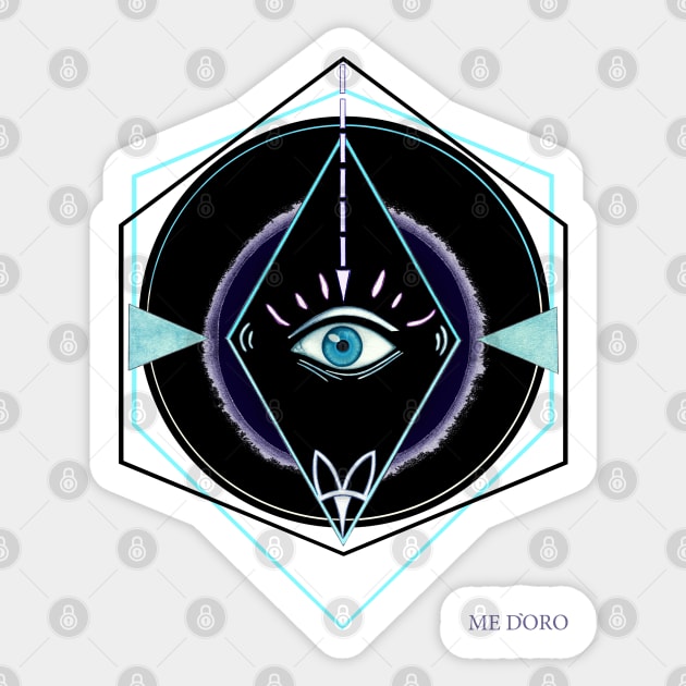 Awaken Third Eye Chakra Sticker by Medoro design